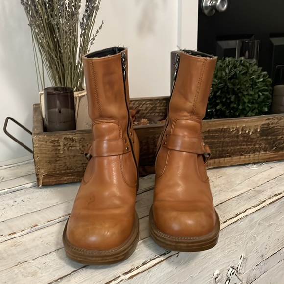 RARE Vintage Harley Davidson boots size 6 1/2 - Picture 2 of 16